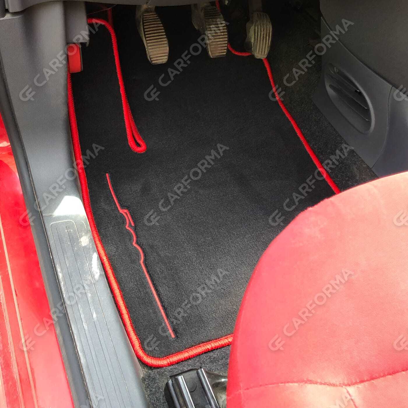 Ворсовые коврики на Fiat 500 2007&nbsp;-&nbsp;2020 в Череповеце