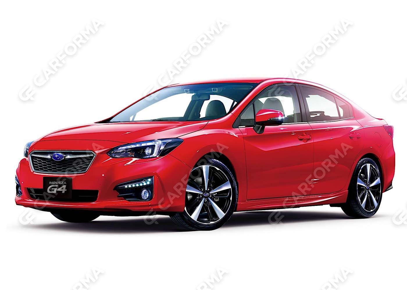 Ворсовые коврики на Subaru Impreza V 2016&nbsp;-&nbsp;2026