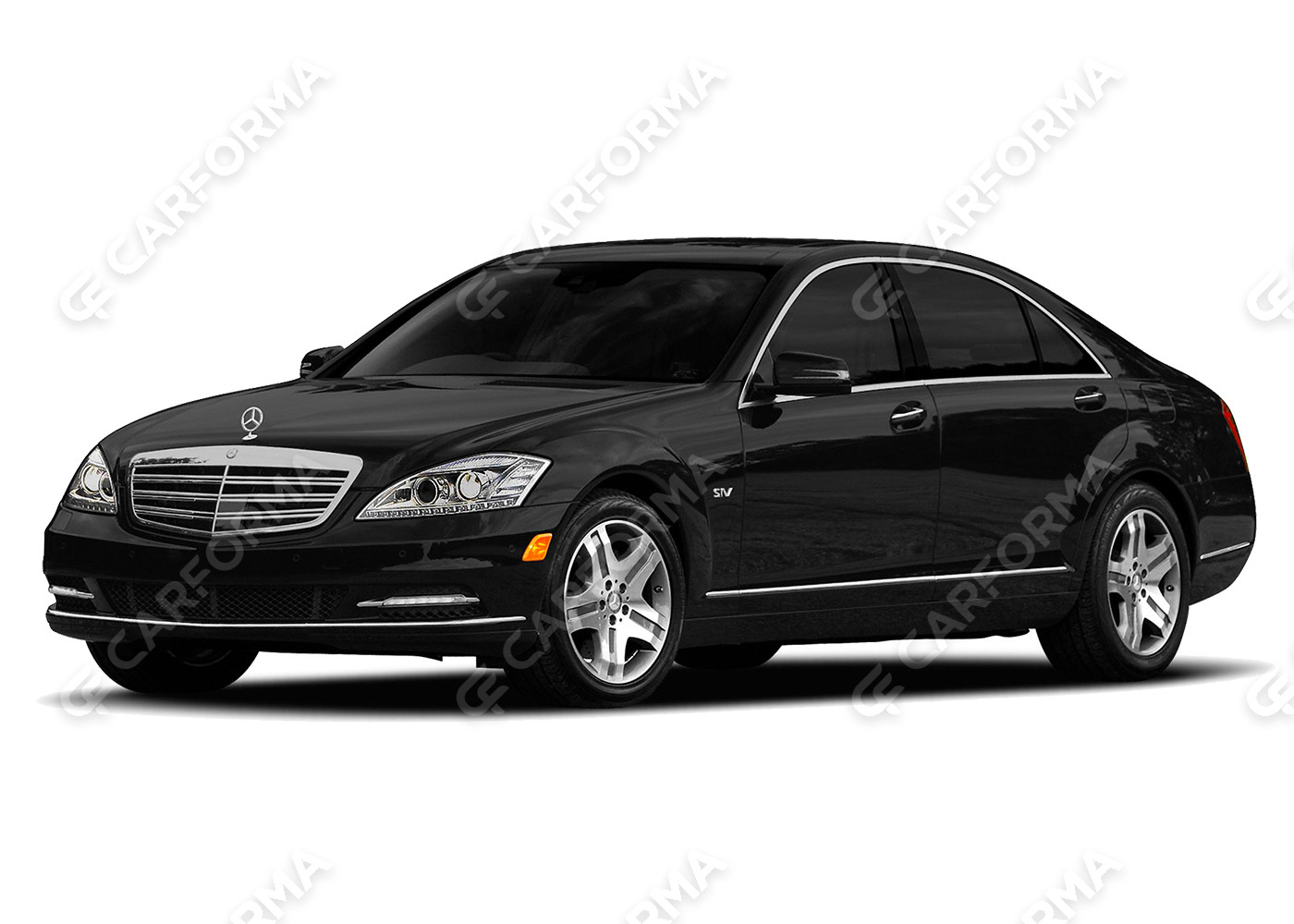 Ворсовые коврики на Mercedes S (W221) 2005&nbsp;-&nbsp;2013