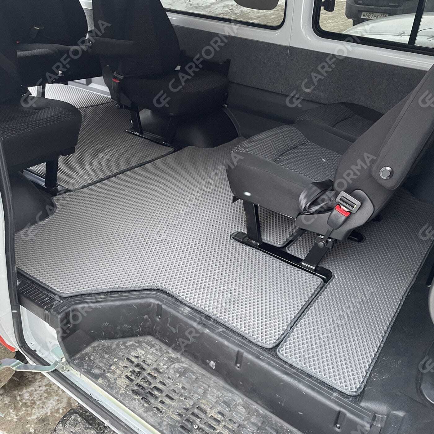 Ворсовые коврики на ГАЗ ГАЗель бизнес 9 мест 2020&nbsp;-&nbsp;2026 в Череповеце