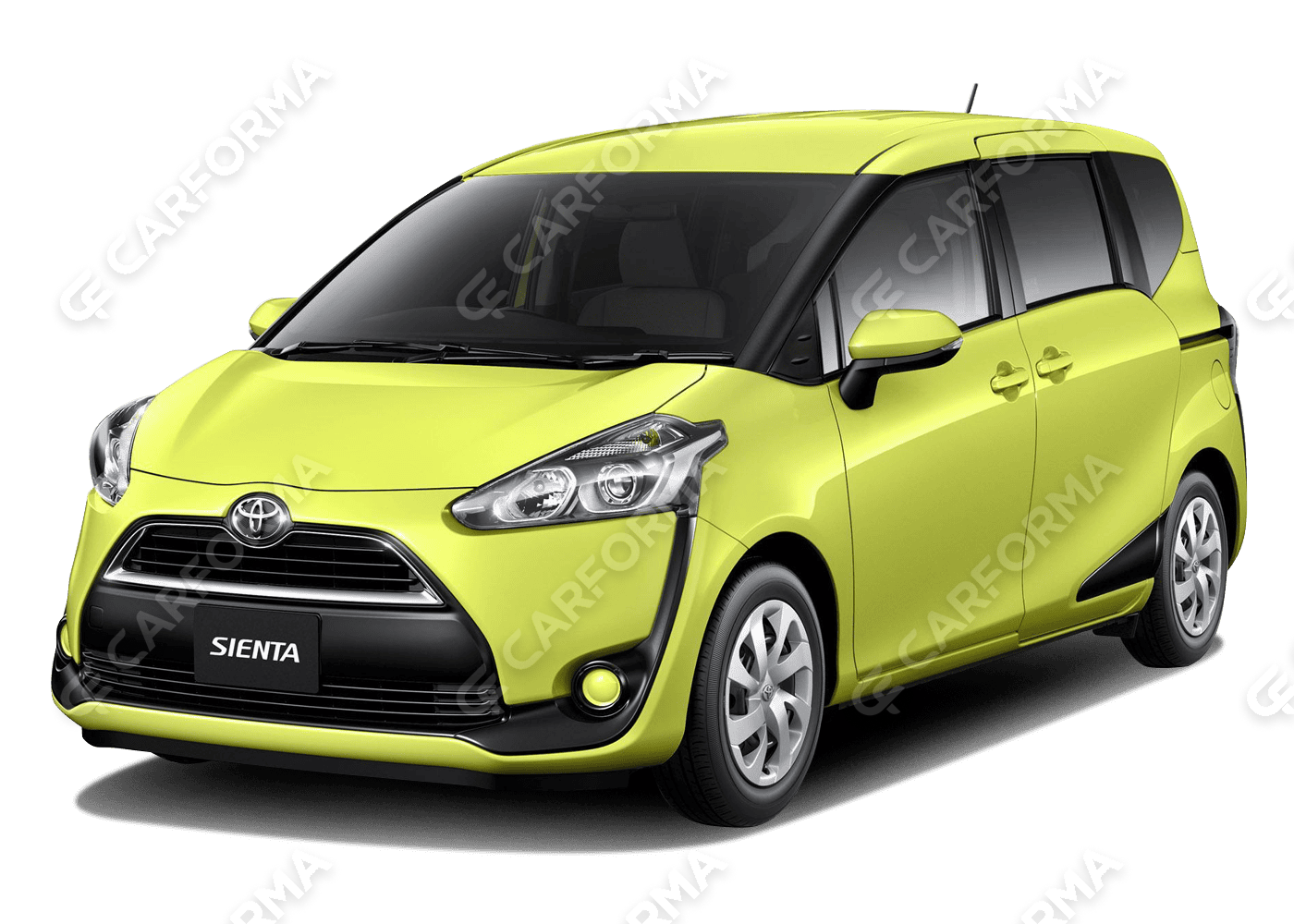 Ворсовые коврики на Toyota Sienta II 2015&nbsp;-&nbsp;2022