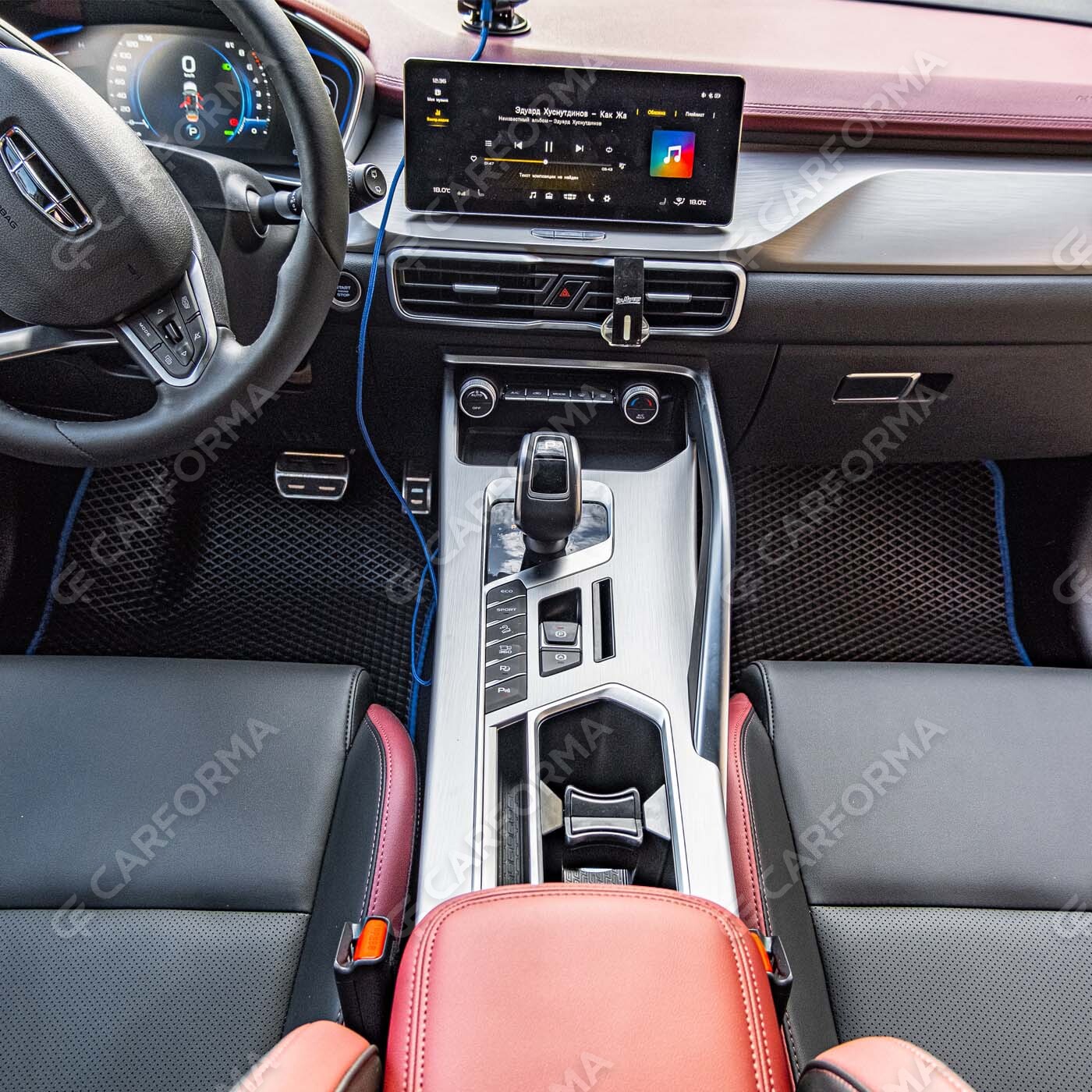 Ворсовые коврики на BelGee X50 2023&nbsp;-&nbsp;2026 в Череповеце