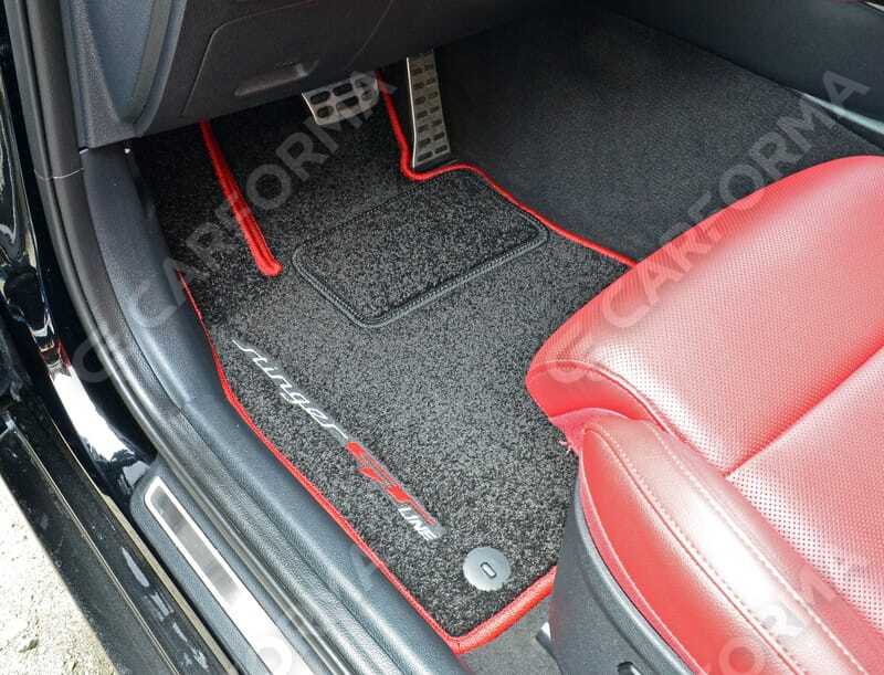 Ворсовые коврики на KIA Stinger 2017&nbsp;-&nbsp;2023 в Череповеце