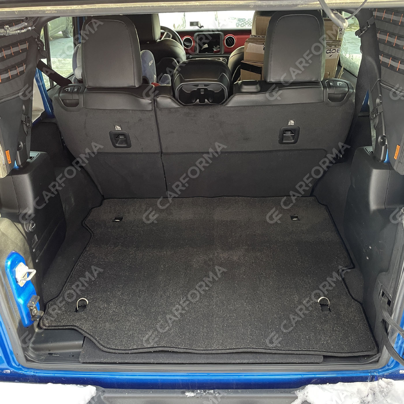 Ворсовые коврики на Jeep Wrangler (JL) 2017&nbsp;-&nbsp;2026 в Череповеце