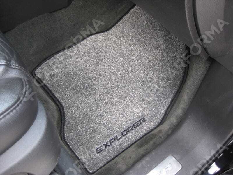 Ворсовые коврики на Ford Explorer V 2010&nbsp;-&nbsp;2019 в Череповеце