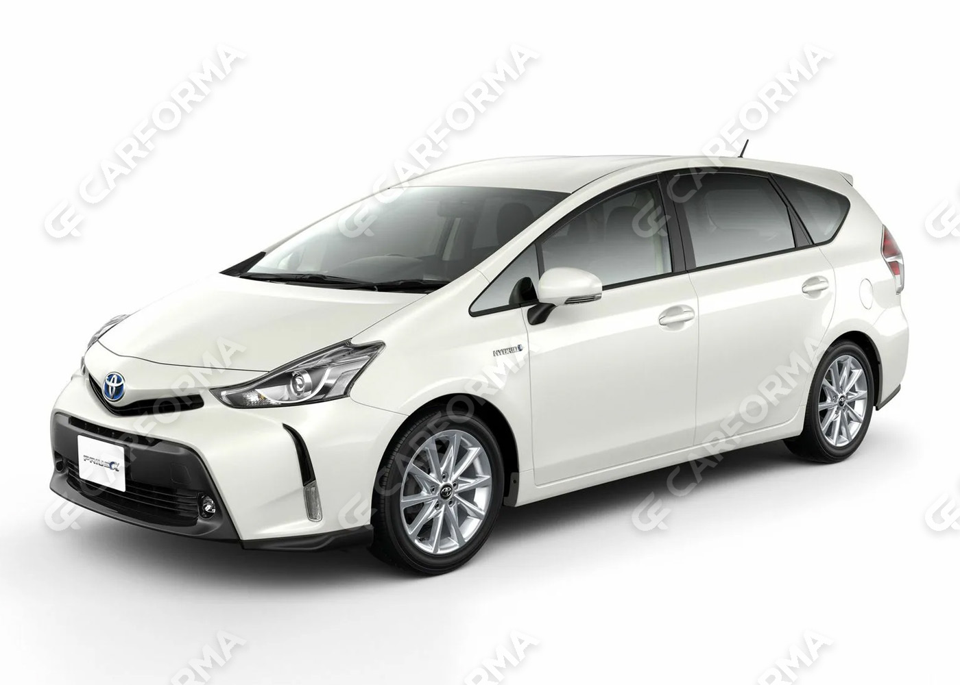 Ворсовые коврики на Toyota Prius Alpha 2011&nbsp;-&nbsp;2021 в Череповеце