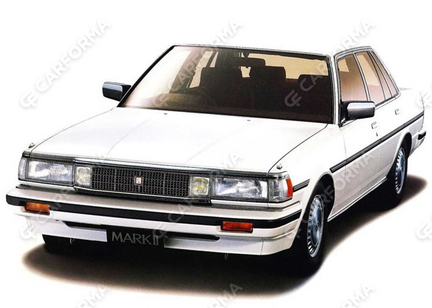 Ворсовые коврики на Toyota Mark II (70) 1984&nbsp;-&nbsp;1997