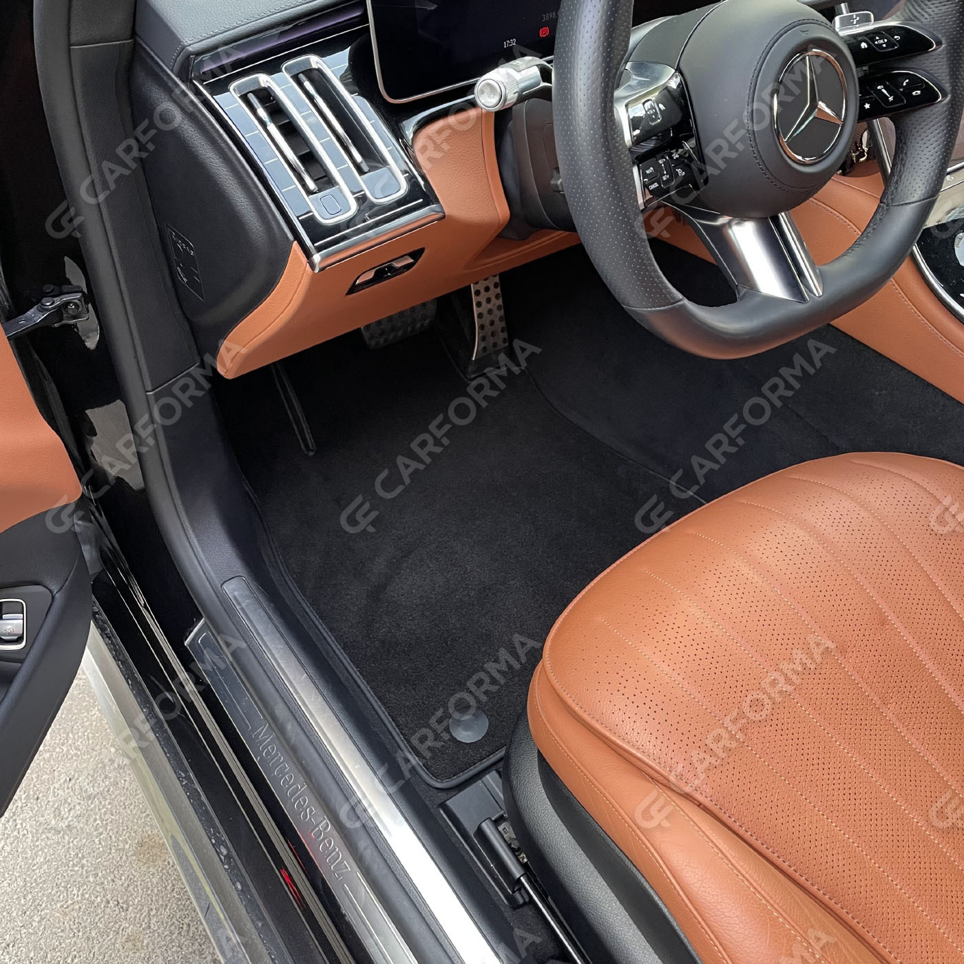 EVA коврики на Mercedes S (W223, V223) 2020&nbsp;-&nbsp;2026 в Череповеце