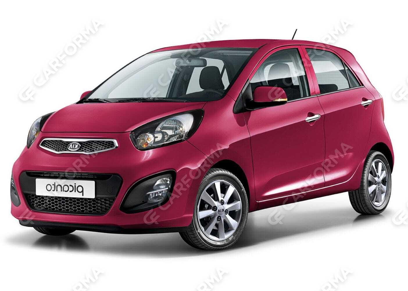 Ворсовые коврики на KIA Picanto II 2011&nbsp;-&nbsp;2017