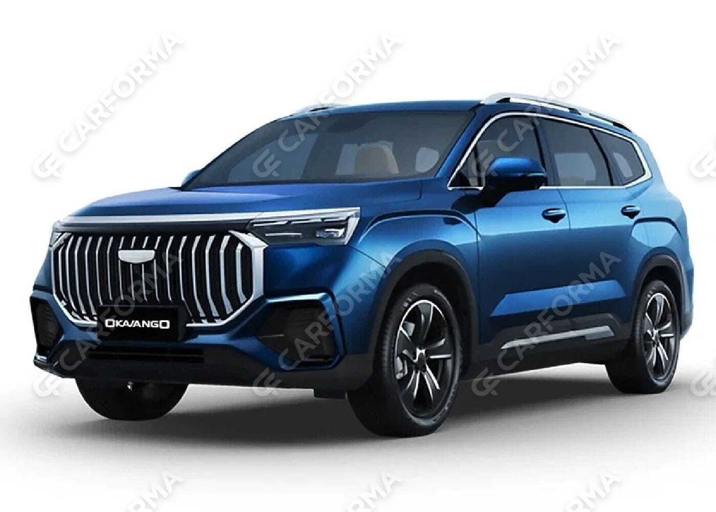 Ворсовые коврики на Geely Okavango 2020&nbsp;-&nbsp;2026