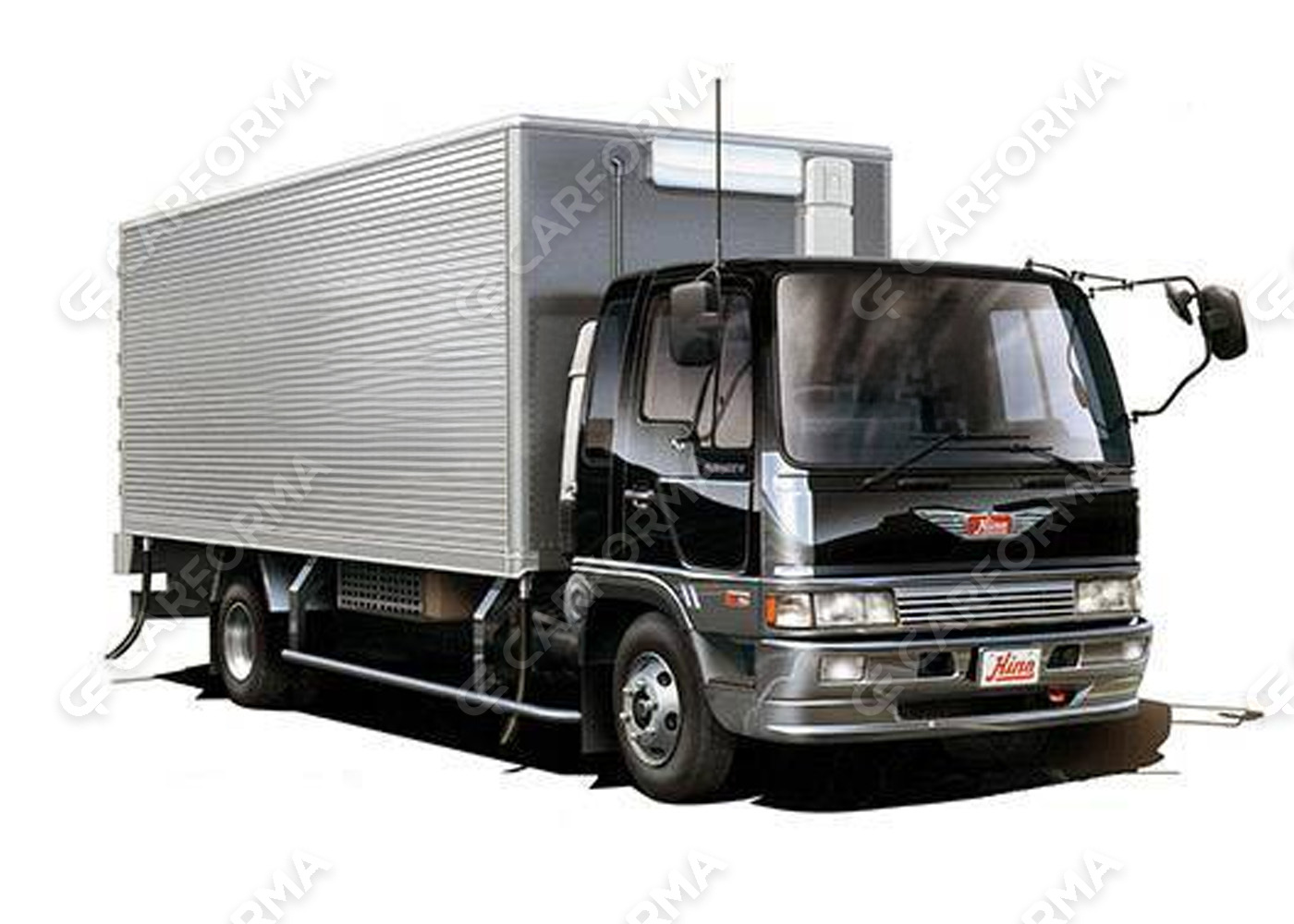 Ворсовые коврики на Hino 500 IV (Ranger) узкая кабина 1989&nbsp;-&nbsp;2001