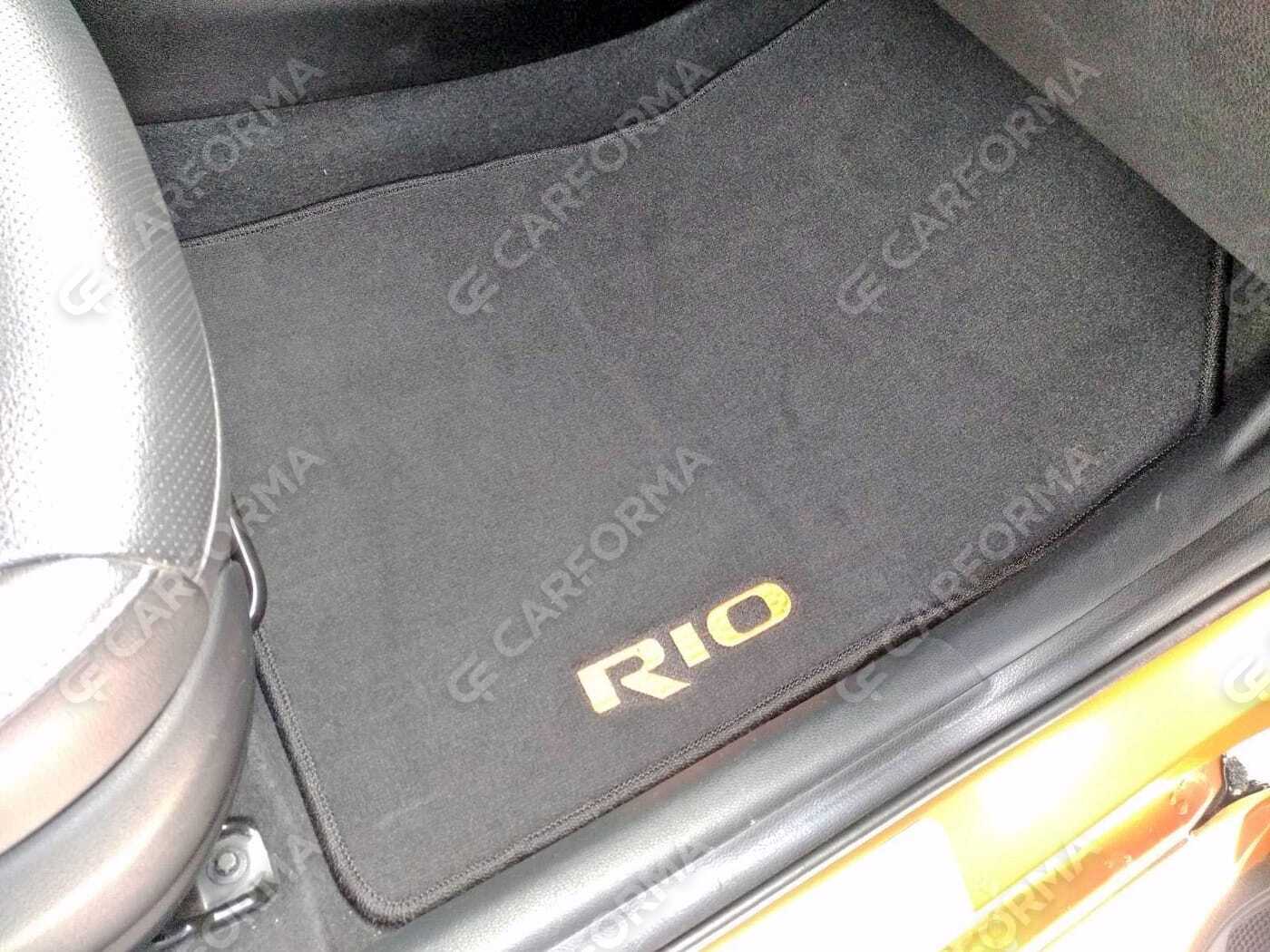 Ворсовые коврики на KIA Rio IV 2016&nbsp;-&nbsp;2026 в Череповеце