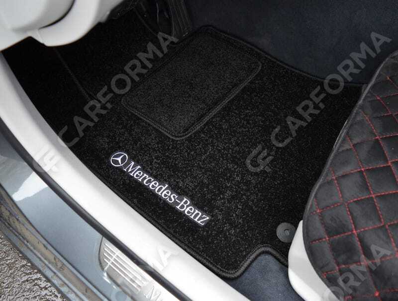 Ворсовые коврики на Mercedes C (W205) 2014&nbsp;-&nbsp;2023 в Череповеце