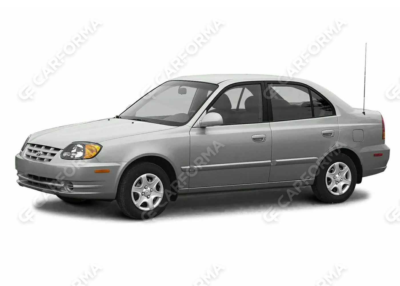 Ворсовые коврики на Hyundai Accent 1999&nbsp;-&nbsp;2012 в Череповеце