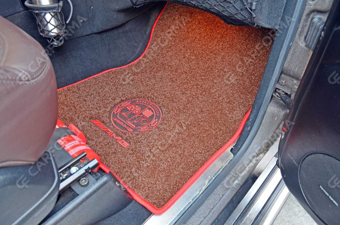 Ворсовые коврики на Mercedes G (W463) рестайлинг 2001&nbsp;-&nbsp;2018 в Череповеце