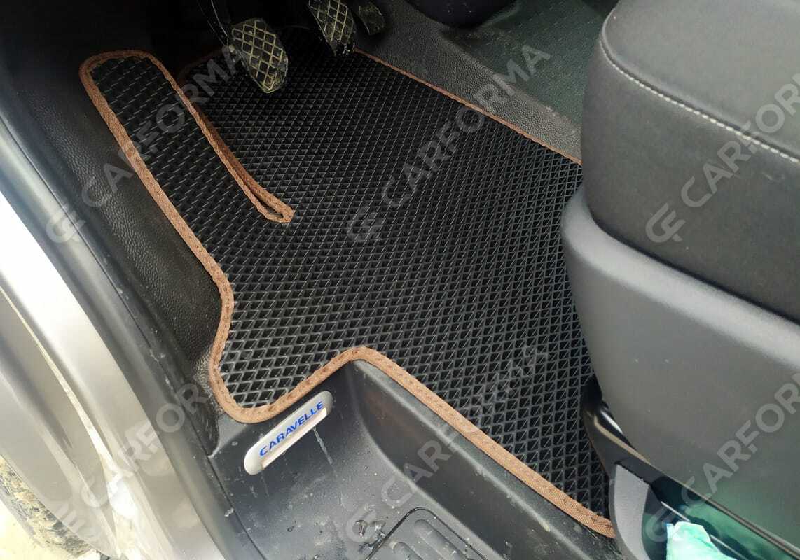 Ворсовые коврики на Volkswagen Transporter (T6) 2015&nbsp;-&nbsp;2019 в Череповеце