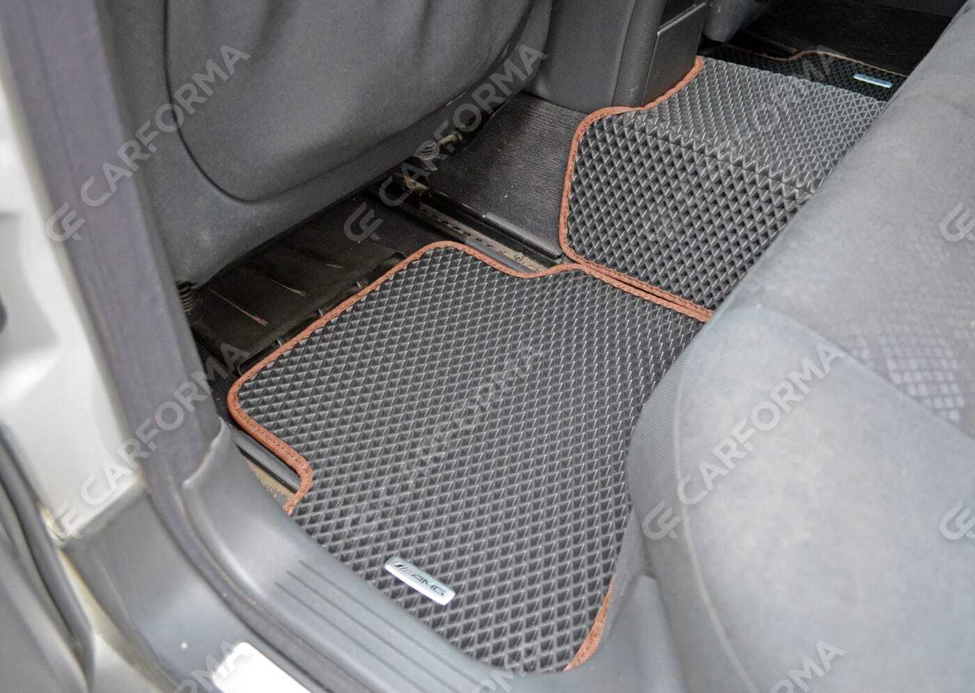 Ворсовые коврики на Mercedes C (W203) 2000&nbsp;-&nbsp;2008 в Череповеце