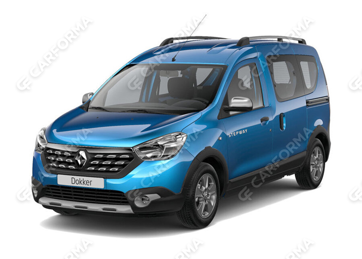 Ворсовые коврики на Renault Dokker Stepway 2018&nbsp;-&nbsp;2026