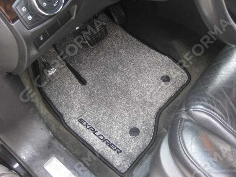 Ворсовые коврики на Ford Explorer V 2010&nbsp;-&nbsp;2019 в Череповеце