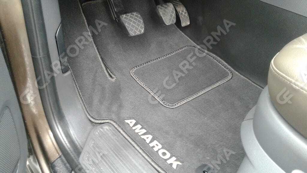 Ворсовые коврики на Volkswagen Amarok 2011&nbsp;-&nbsp;2026 в Череповеце