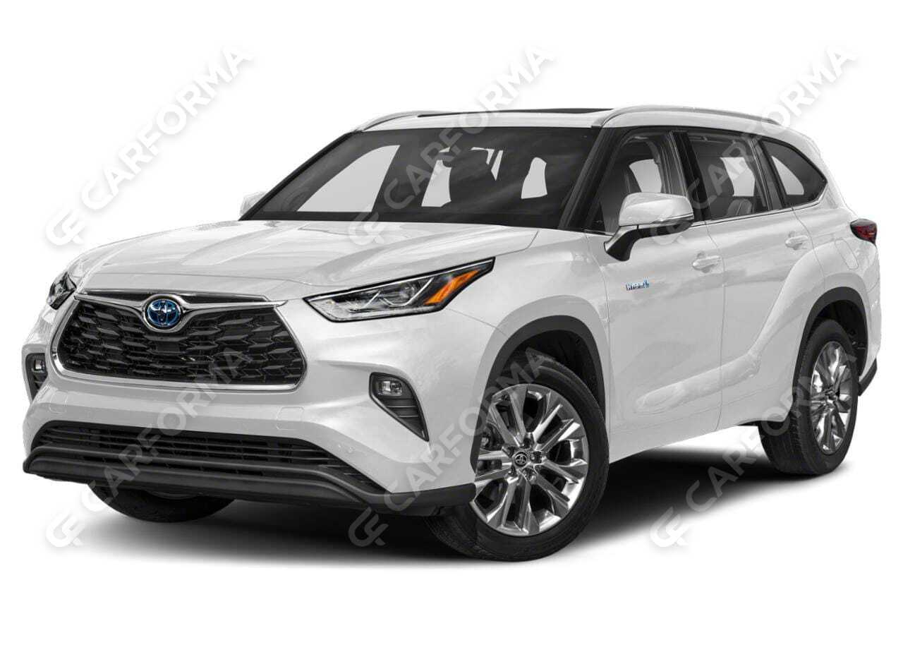 Ворсовые коврики на Toyota Highlander IV 2019&nbsp;-&nbsp;2026