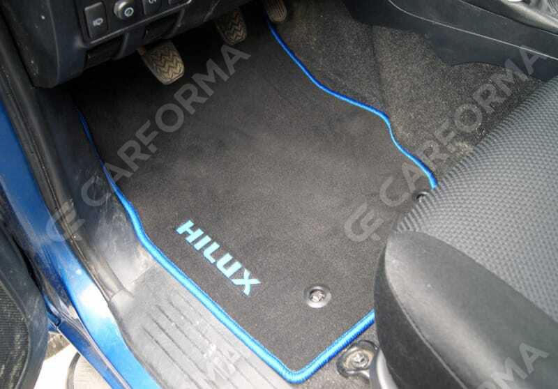 Ворсовые коврики на Toyota Hilux VII 2008&nbsp;-&nbsp;2015 в Череповеце