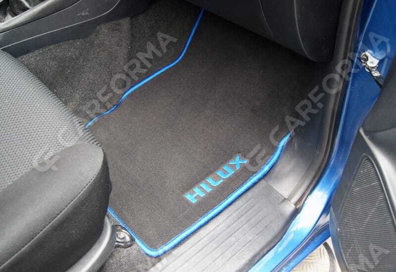Ворсовые коврики на Toyota Hilux VII 2008&nbsp;-&nbsp;2015 в Череповеце