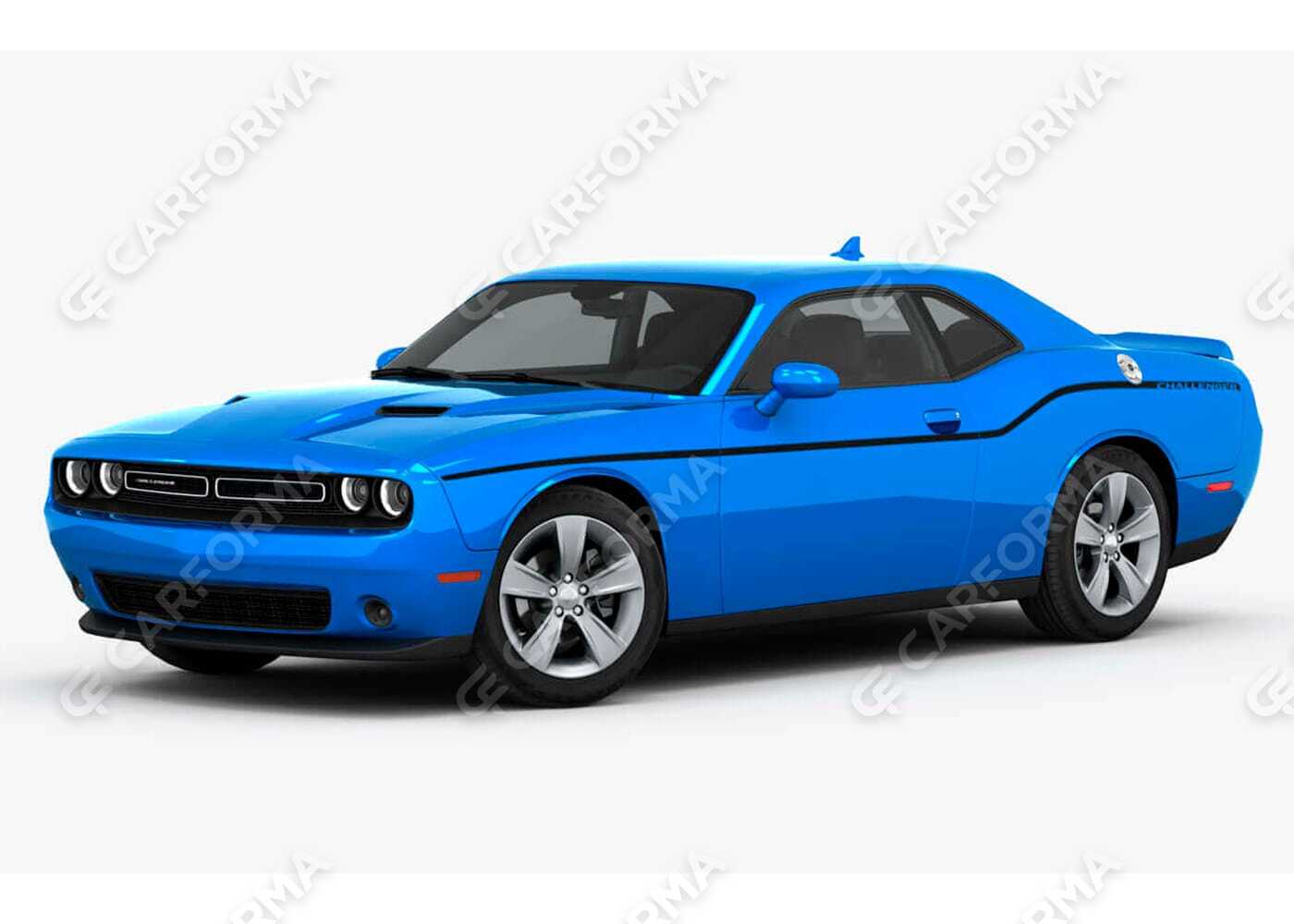 Ворсовые коврики на Dodge Challenger III 2008&nbsp;-&nbsp;2023 в Череповеце