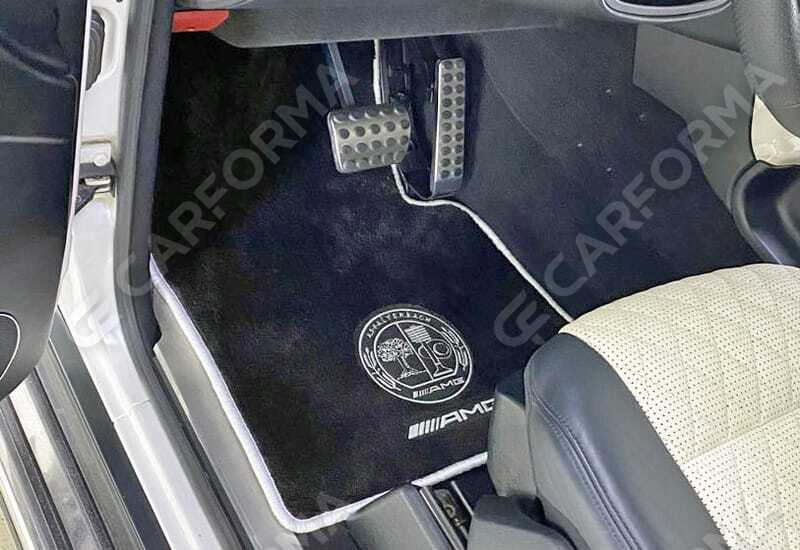 Ворсовые коврики на Mercedes G (W463) рестайлинг 2001&nbsp;-&nbsp;2018 в Череповеце