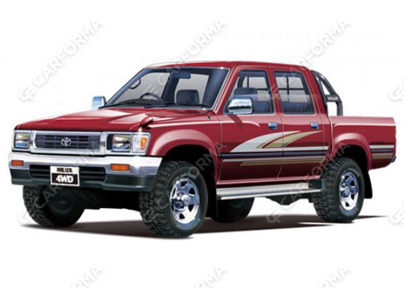 Ворсовые коврики на Toyota Hilux V 1988&nbsp;-&nbsp;1997