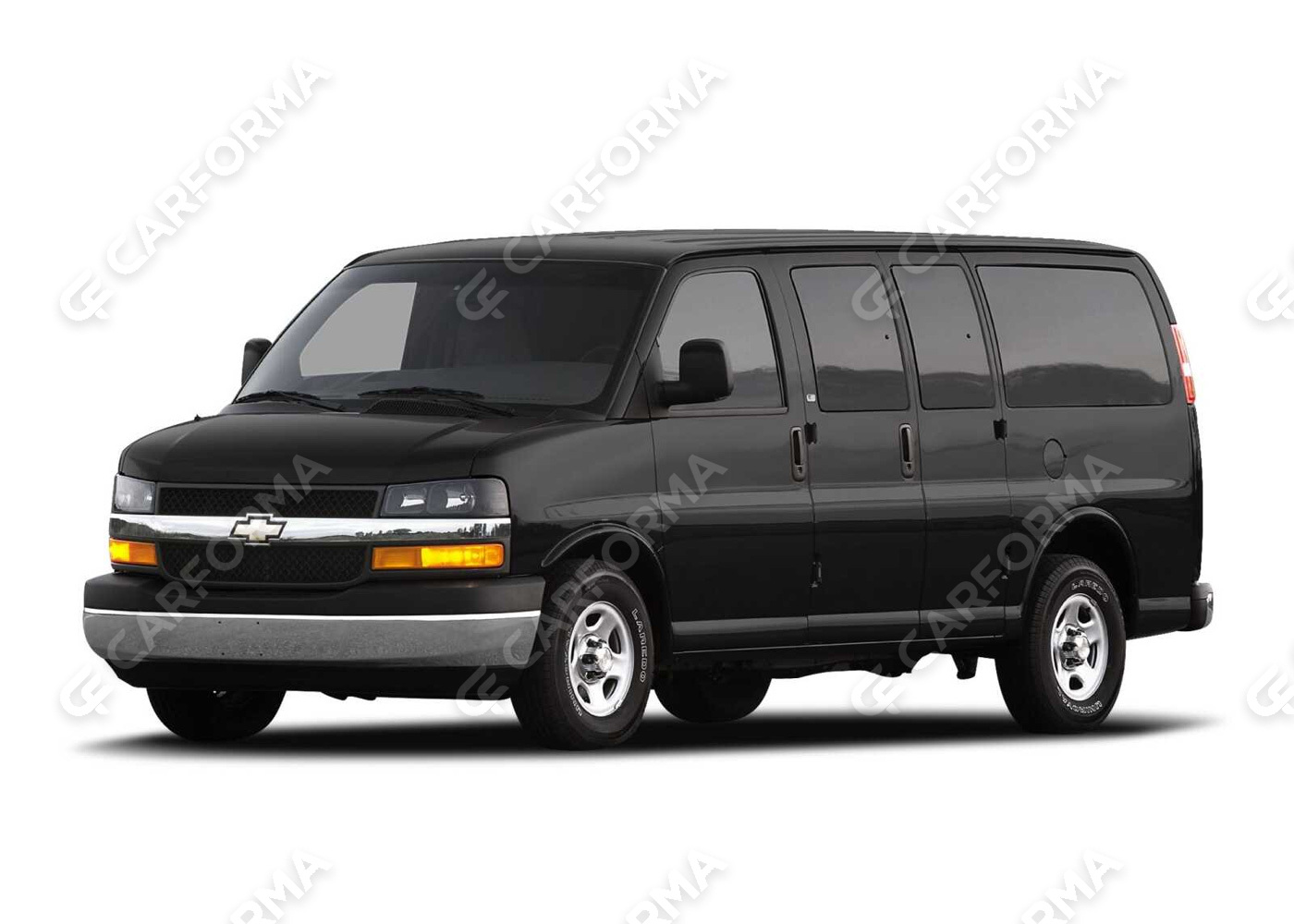 Ворсовые коврики на Chevrolet Express 2002&nbsp;-&nbsp;2019