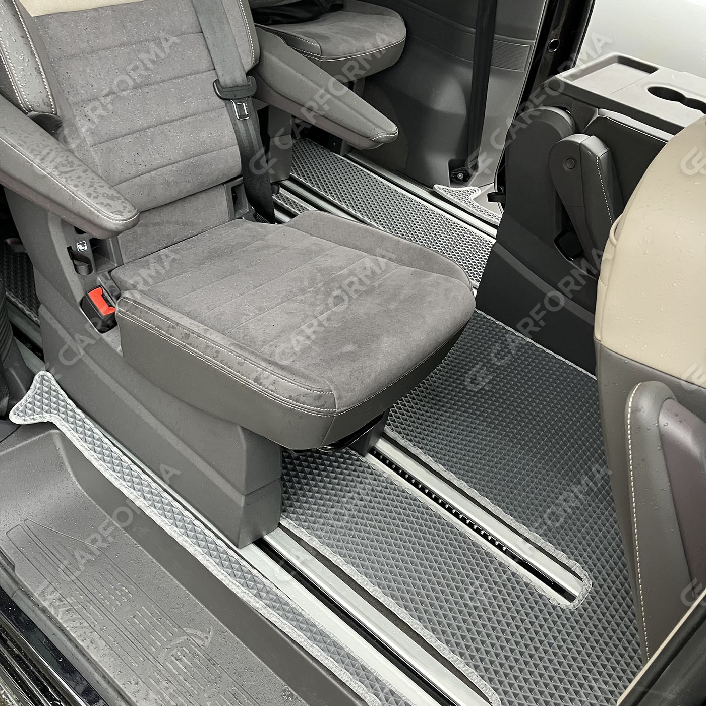 Ворсовые коврики на Volkswagen Multivan (T7) 2021&nbsp;-&nbsp;2026 в Череповеце