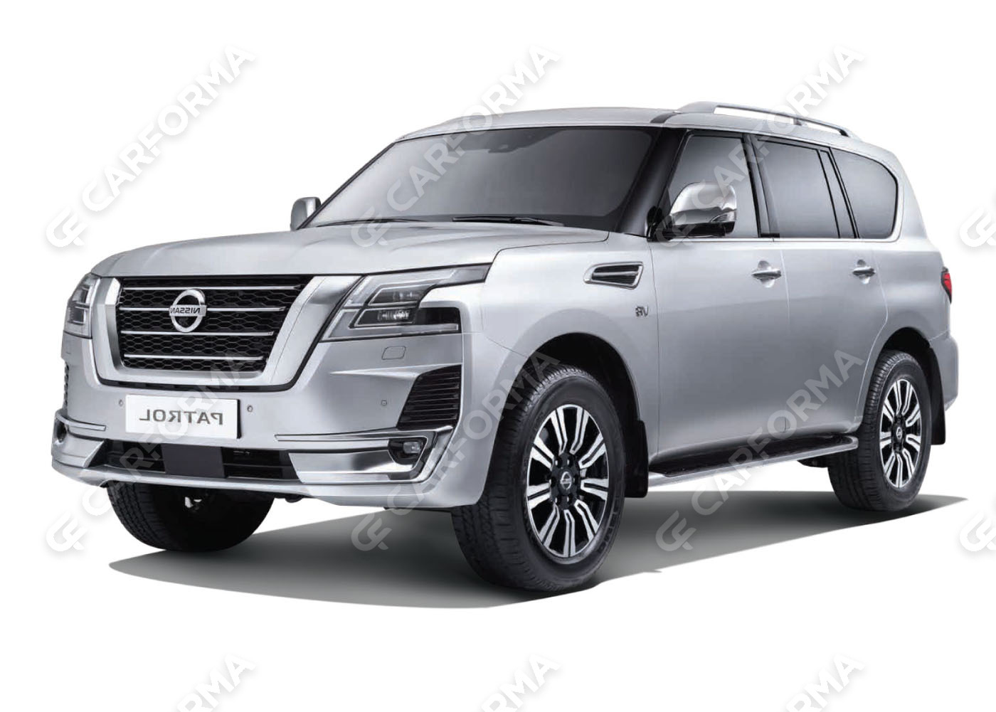 Ворсовые коврики на Nissan Patrol (Y62) 2010&nbsp;-&nbsp;2024