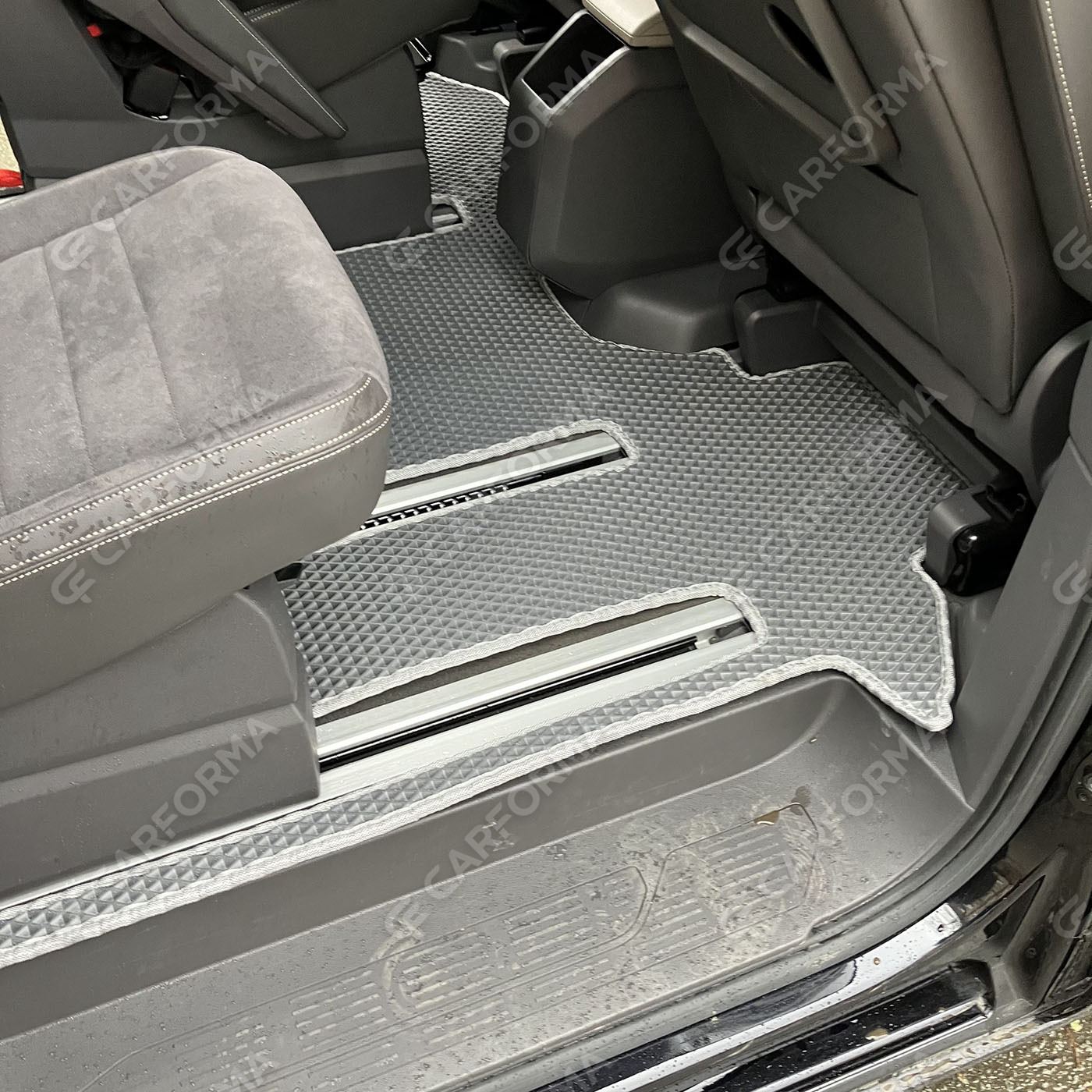Ворсовые коврики на Volkswagen Multivan (T7) 2021&nbsp;-&nbsp;2026 в Череповеце