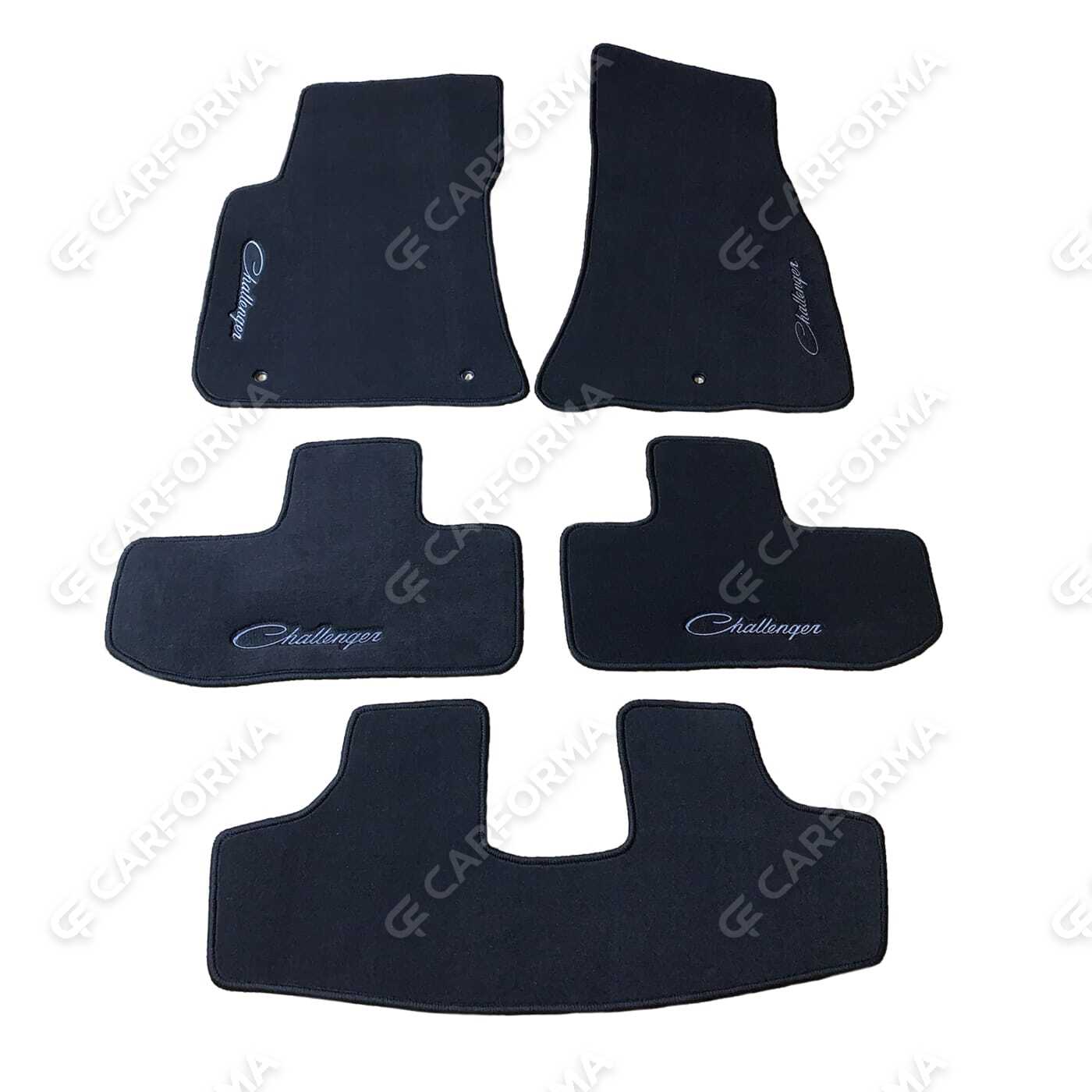 Ворсовые коврики на Dodge Challenger III 2008&nbsp;-&nbsp;2023 в Череповеце