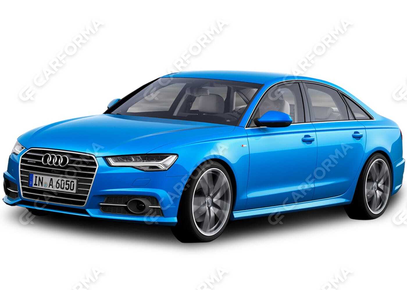 Ворсовые коврики на Audi A6 (C7) 2011&nbsp;-&nbsp;2018