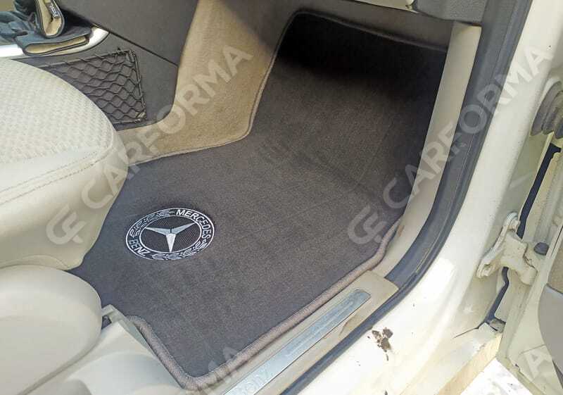 Ворсовые коврики на Mercedes B (W245) 2005&nbsp;-&nbsp;2012 в Череповеце