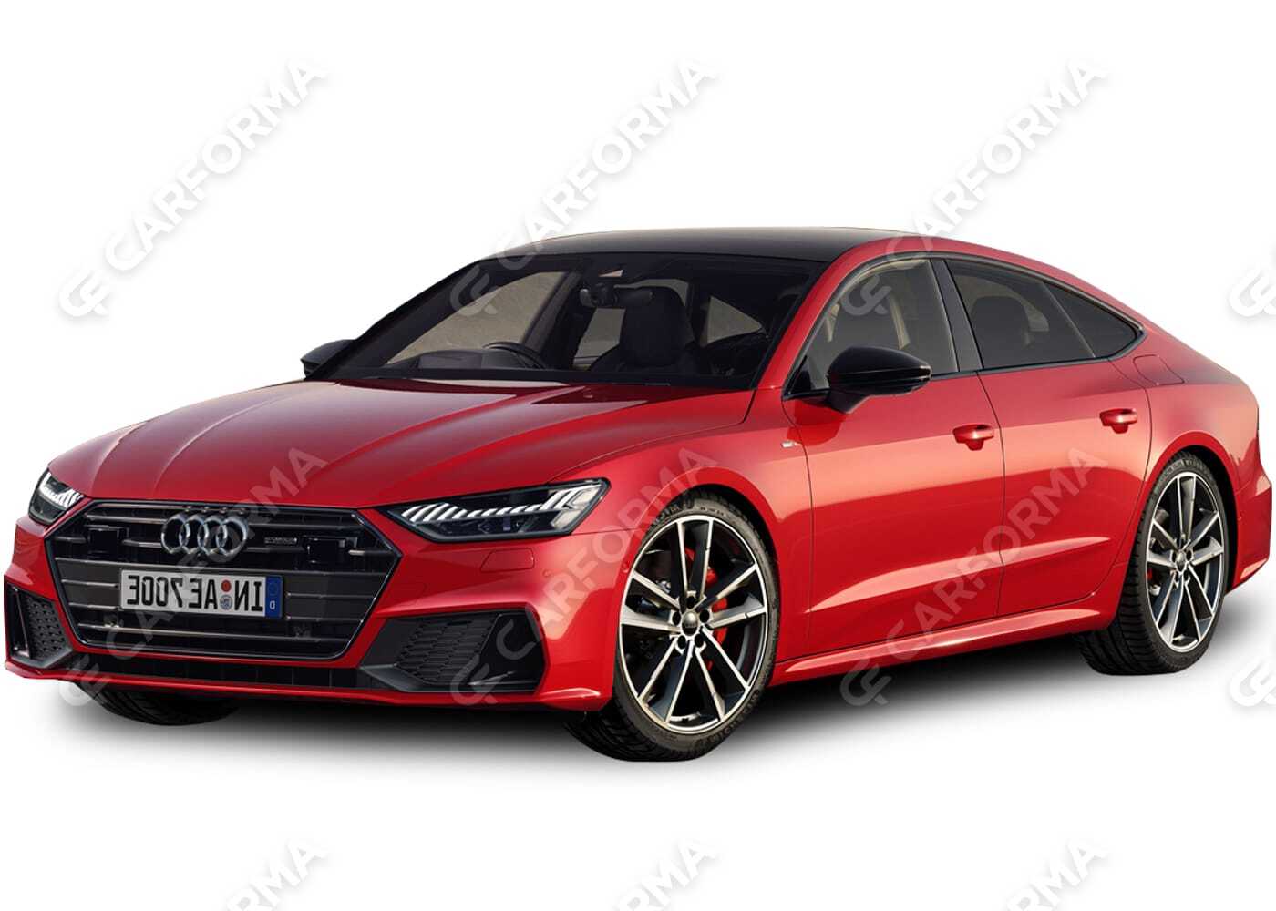 Ворсовые коврики на Audi A7 (C8) 2017&nbsp;-&nbsp;2026
