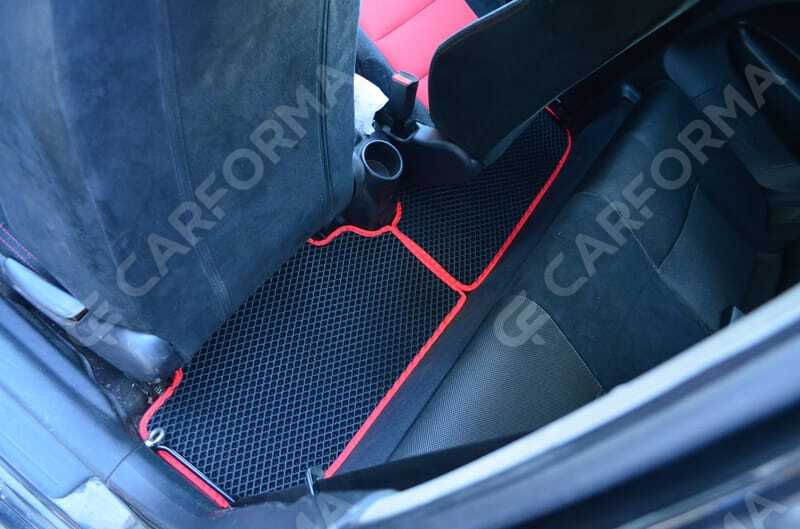 Ворсовые коврики на Honda Civic VII 3d 2001&nbsp;-&nbsp;2006 в Череповеце