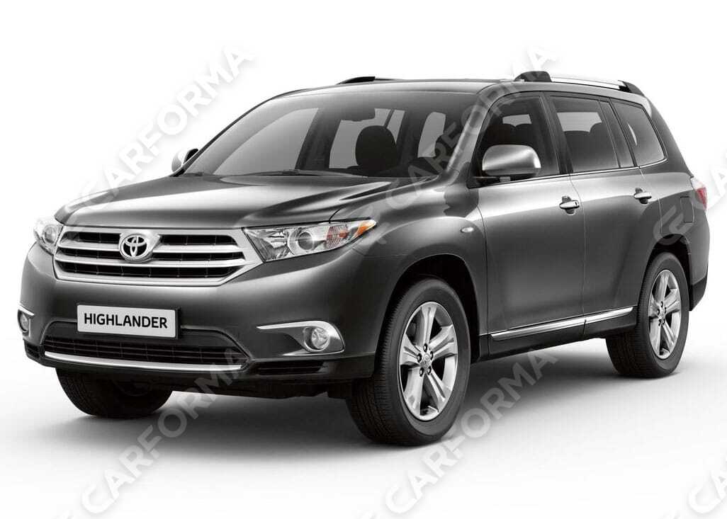 Ворсовые коврики на Toyota Highlander II 2007&nbsp;-&nbsp;2013 в Череповеце