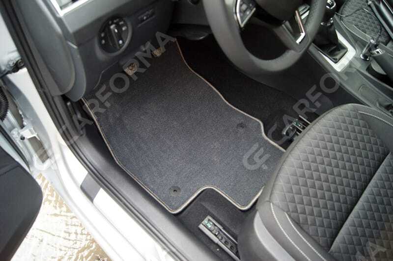 Ворсовые коврики на Skoda Octavia A7 2013&nbsp;-&nbsp;2020 в Череповеце