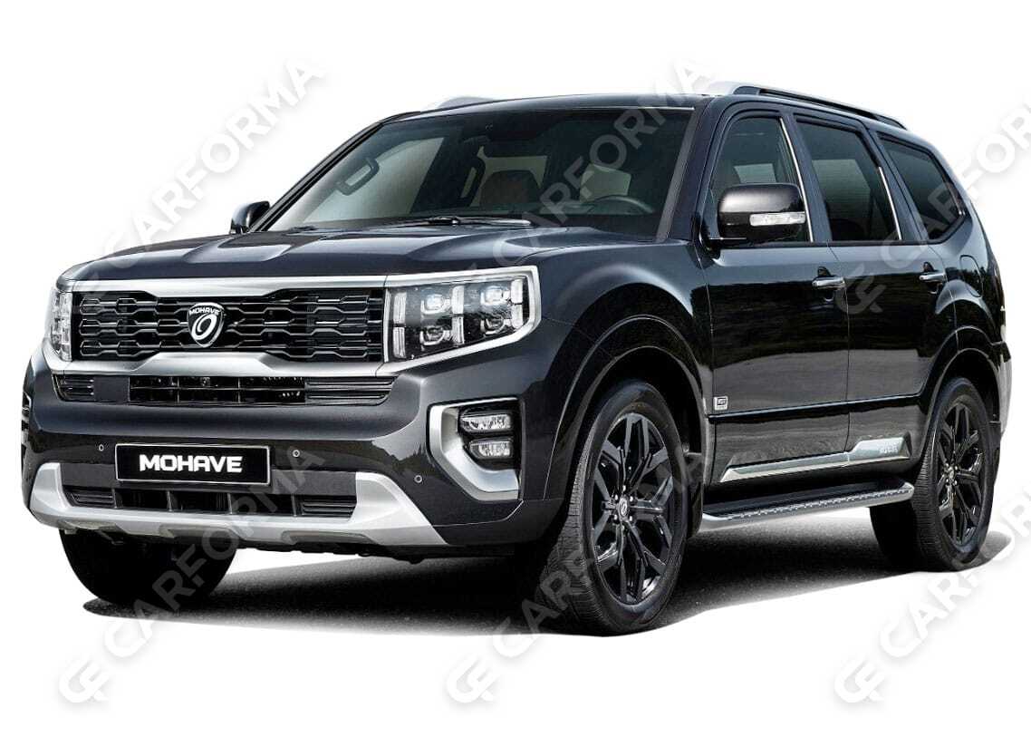Ворсовые коврики на KIA Mohave 2008&nbsp;-&nbsp;2026