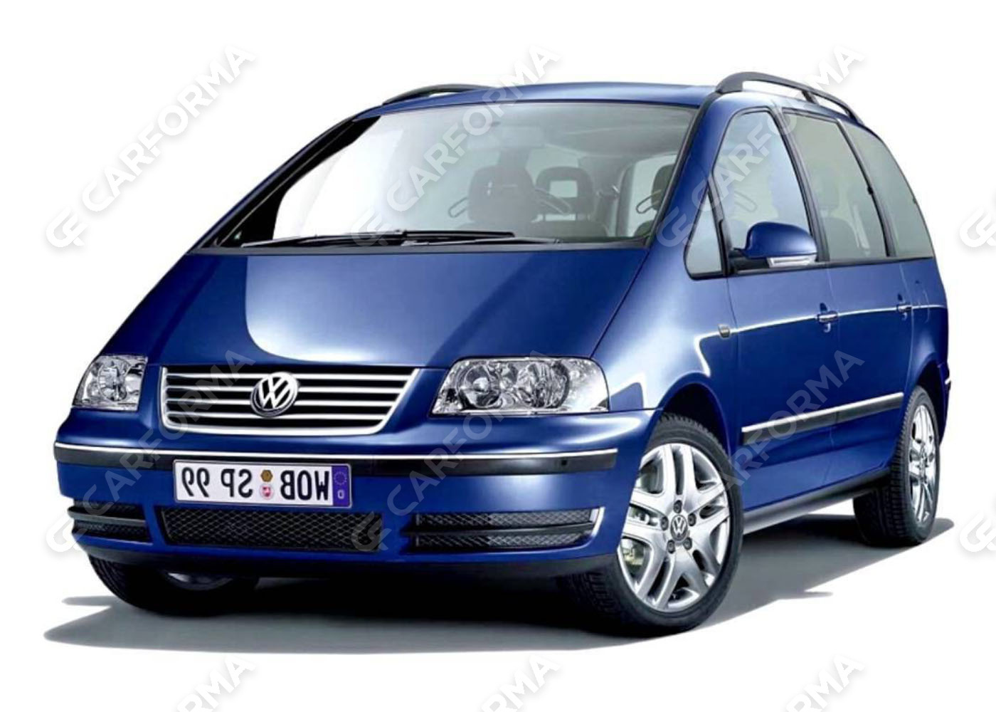 Ворсовые коврики на Volkswagen Sharan I 1995&nbsp;-&nbsp;2010