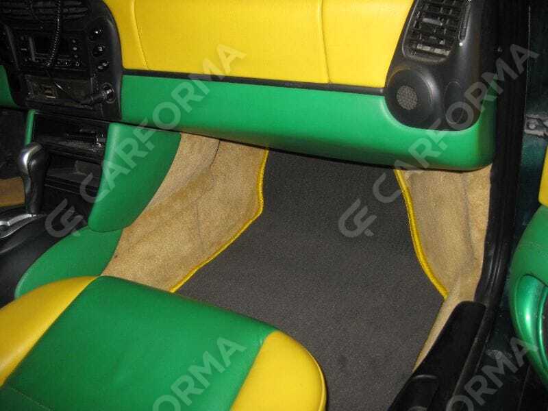 Ворсовые коврики на Porsche Boxster (986) 1996&nbsp;-&nbsp;2004 в Череповеце