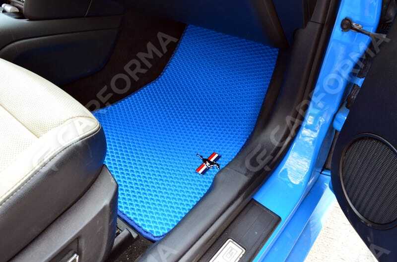 Ворсовые коврики на Ford Mustang VI 2013&nbsp;-&nbsp;2023 в Череповеце