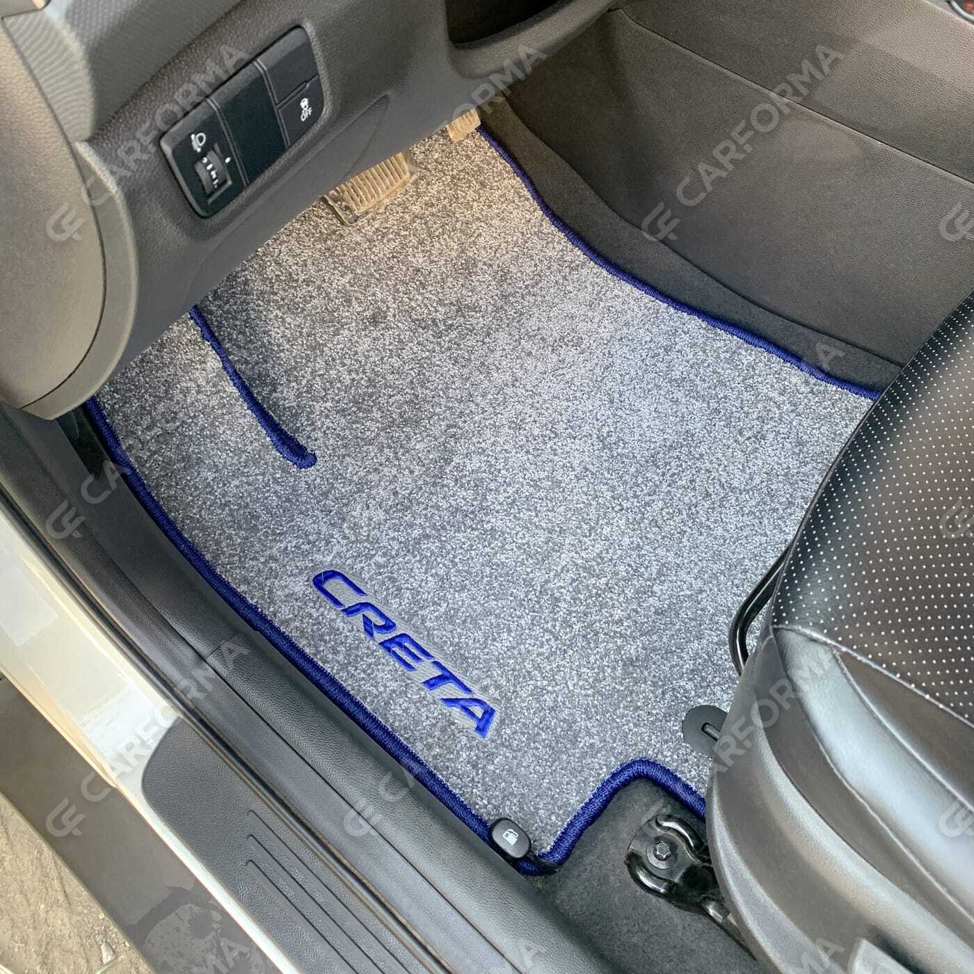 Ворсовые коврики на Hyundai Creta I 2016&nbsp;-&nbsp;2021 в Череповеце