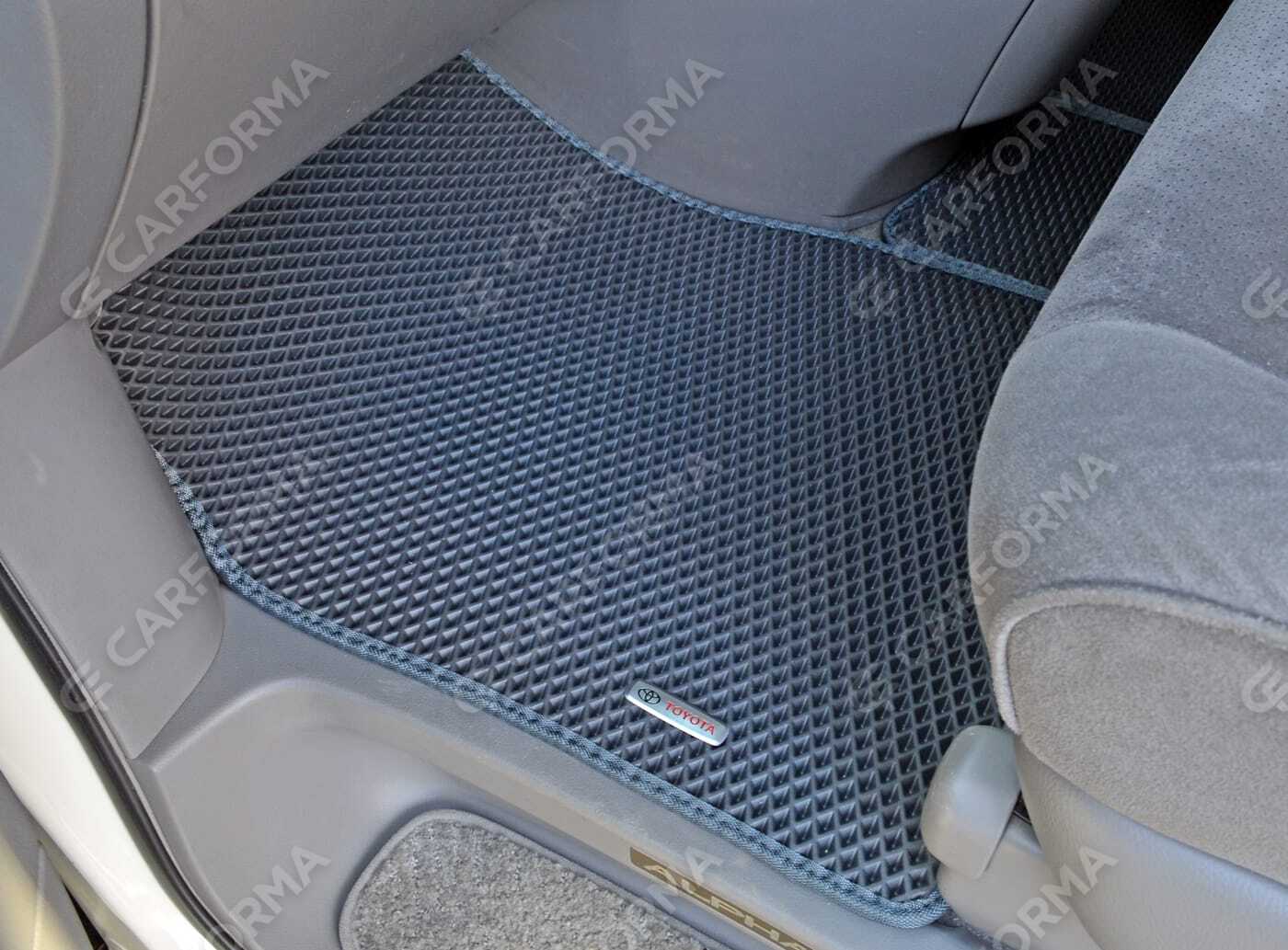 Ворсовые коврики на Toyota Alphard (H10) 2002&nbsp;-&nbsp;2008 в Череповеце