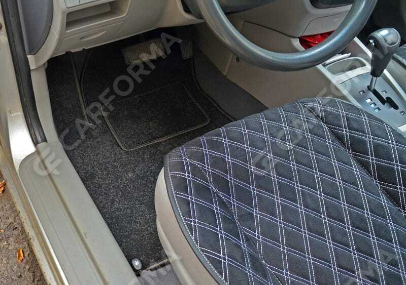 Ворсовые коврики на KIA Cerato I 2004&nbsp;-&nbsp;2008 в Череповеце