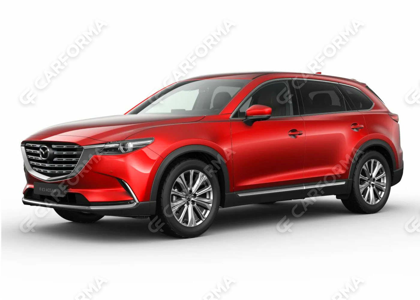 Ворсовые коврики на Mazda CX9 II 2015&nbsp;-&nbsp;2026