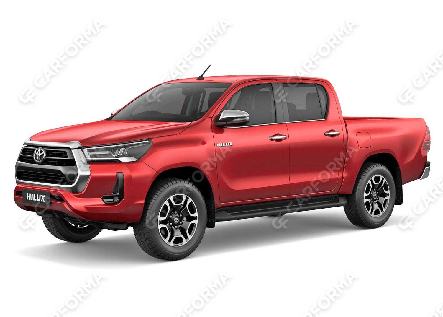 Ворсовые коврики на Toyota Hilux VIII 2015&nbsp;-&nbsp;2026